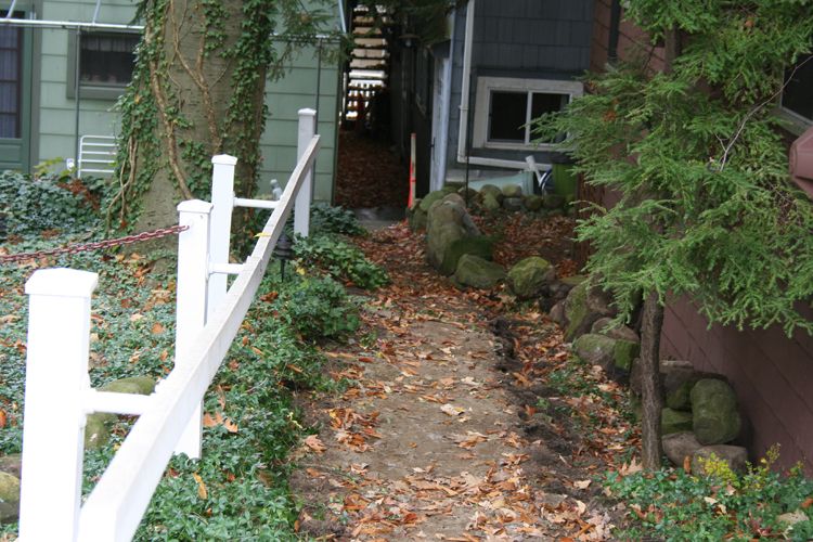 Boardwalk In Need of Landscaping in Mayville NY