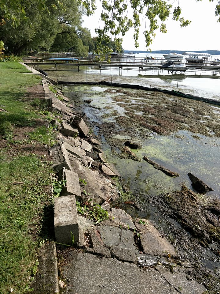 Rundown Waterfront Landscaping Restoration in Chautauqua NY