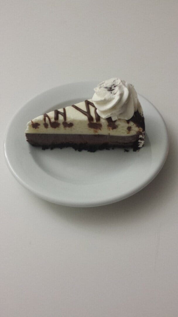 White Chocolate Tuxedo Cheesecake - Food Services in Virginia Beach, VA