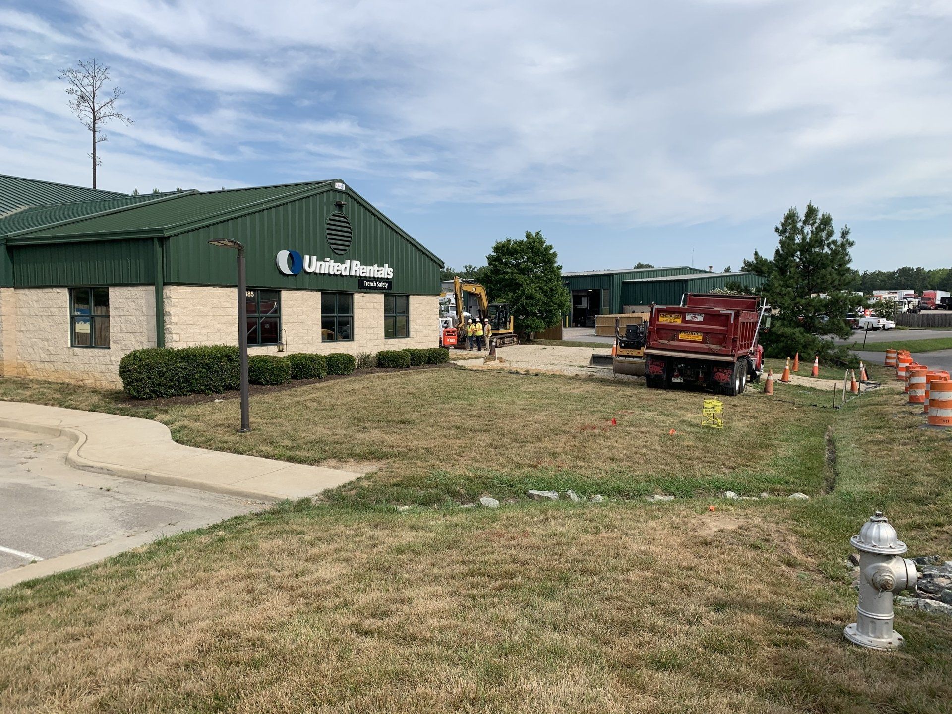 Before Renovating Parking Lot #1 — Chester, VA — ARW Contracting, Inc.