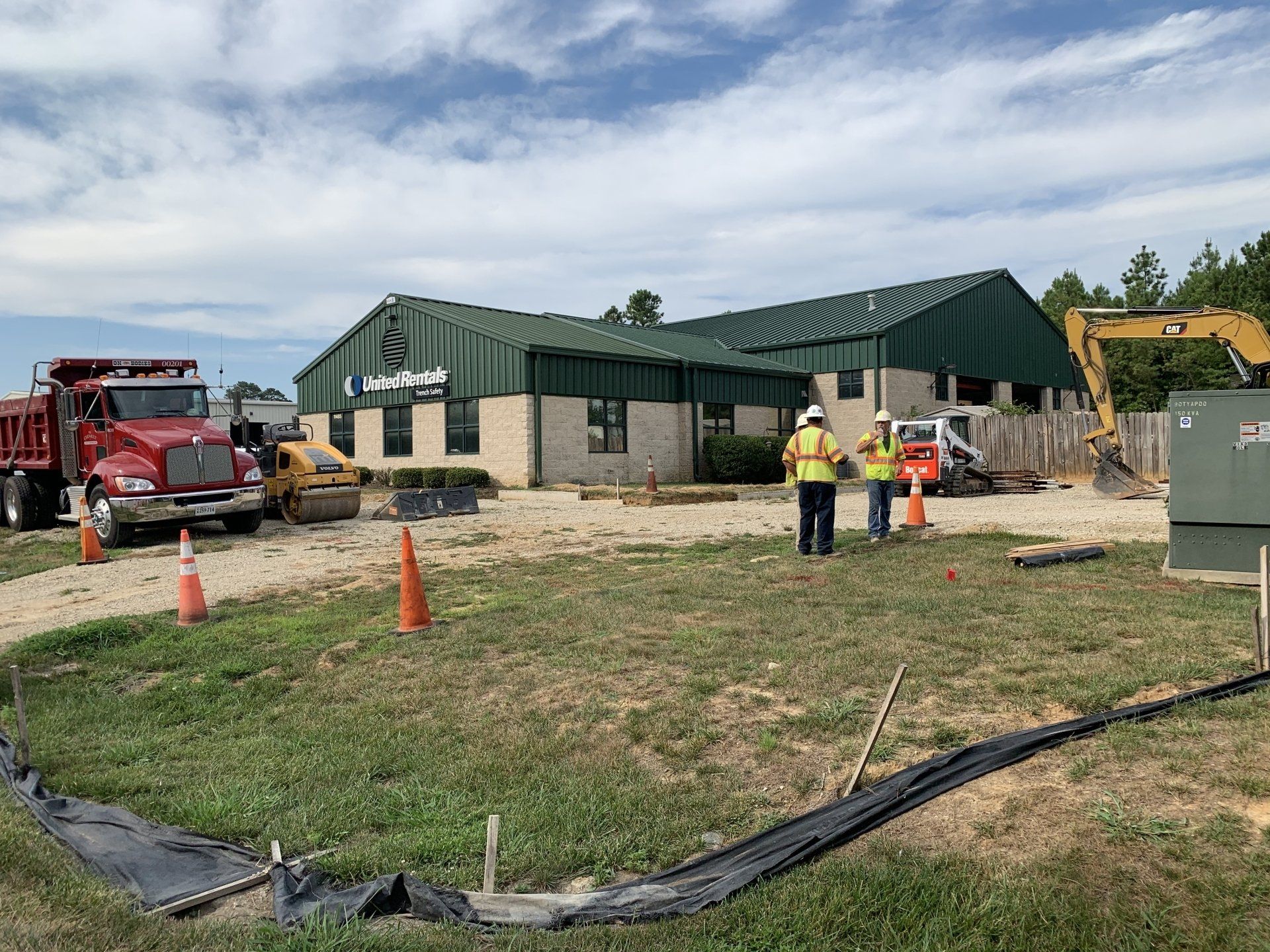 Before Renovating Parking Lot #3 — Chester, VA — ARW Contracting, Inc.