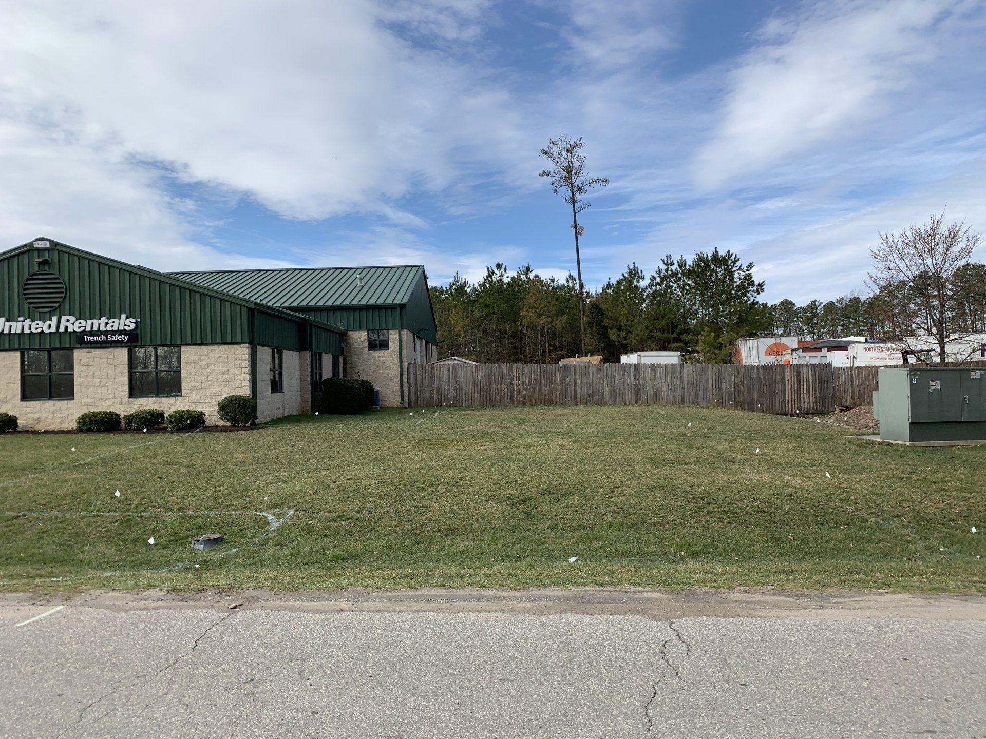 Before Renovating Parking Lot #4 — Chester, VA — ARW Contracting, Inc.