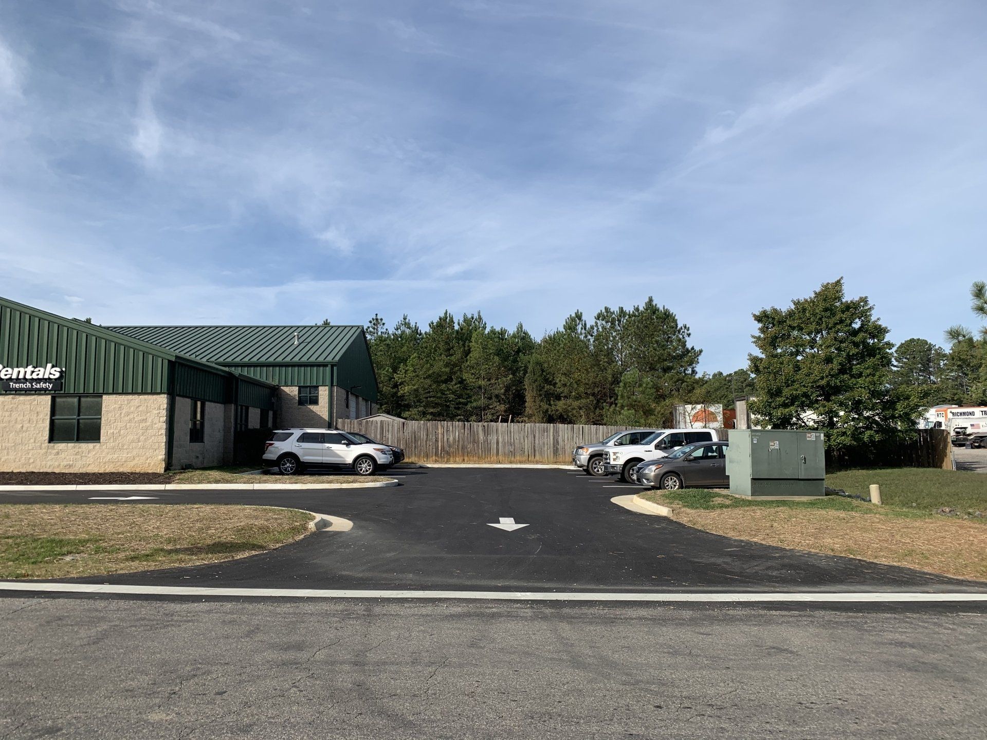 After Renovating Parking Lot #4 — Chester, VA — ARW Contracting, Inc.