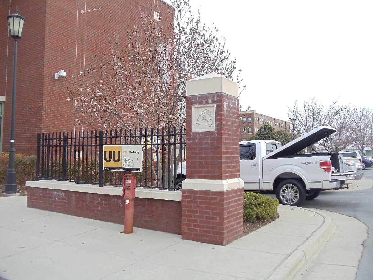 Before Brick Entry Replacement #4 — Chester, VA — ARW Contracting, Inc.