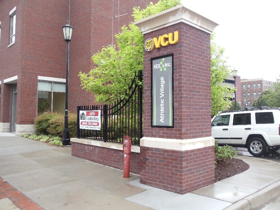After Brick Entry Replacement — Chester, VA — ARW Contracting, Inc.