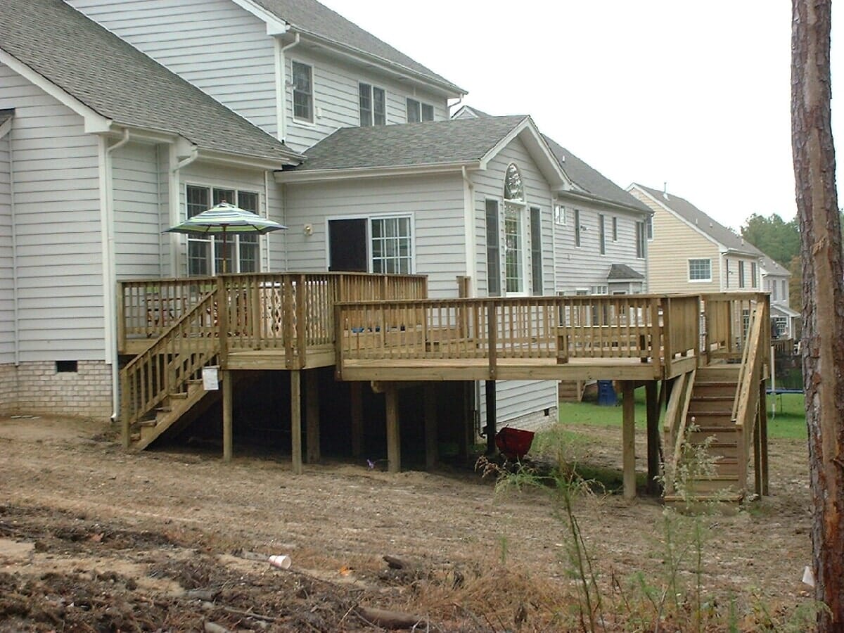 Decks And Patios Renovation #15 — Chester, VA — ARW Contracting, Inc.