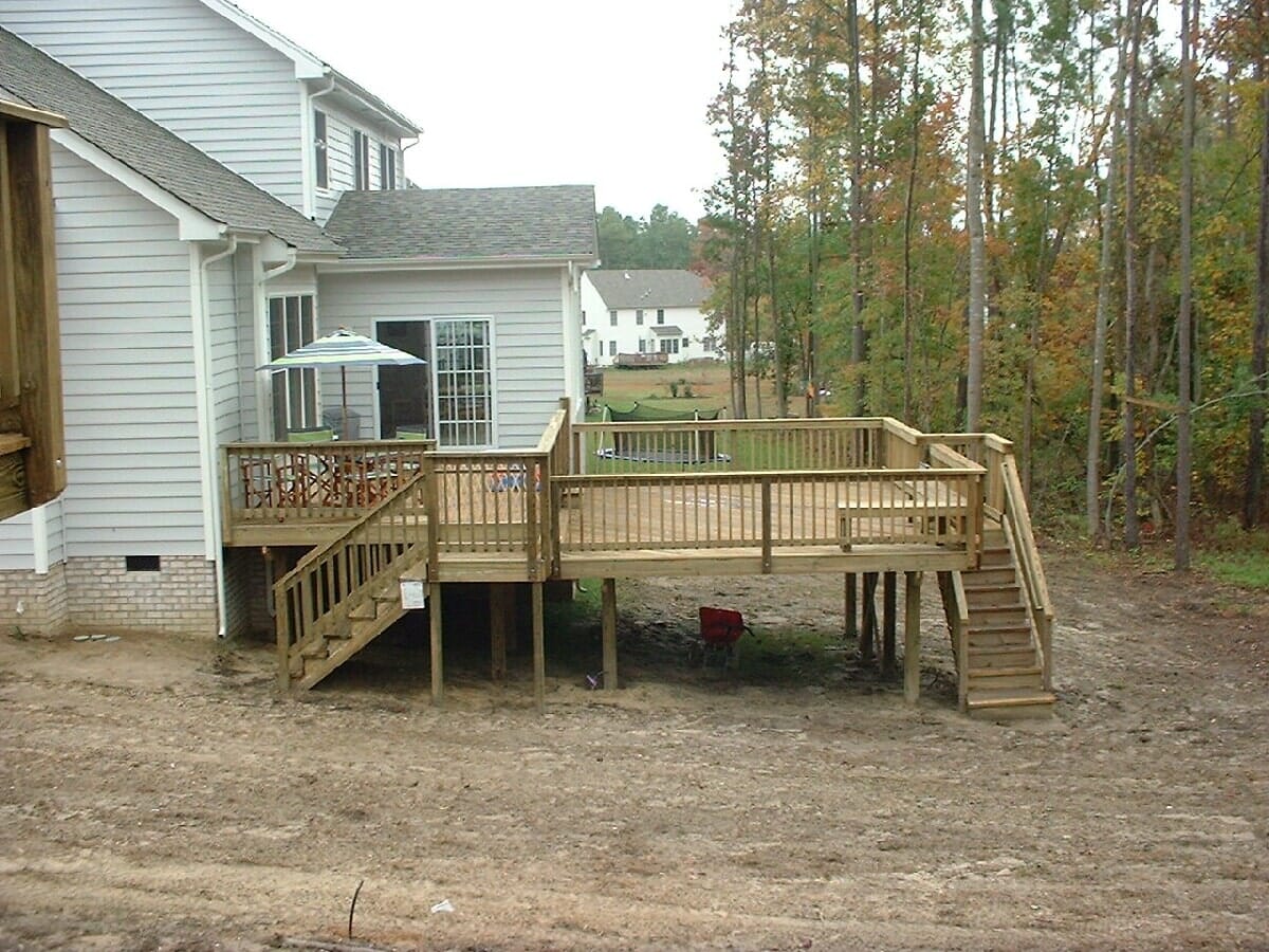 Decks And Patios Renovation #16 — Chester, VA — ARW Contracting, Inc.
