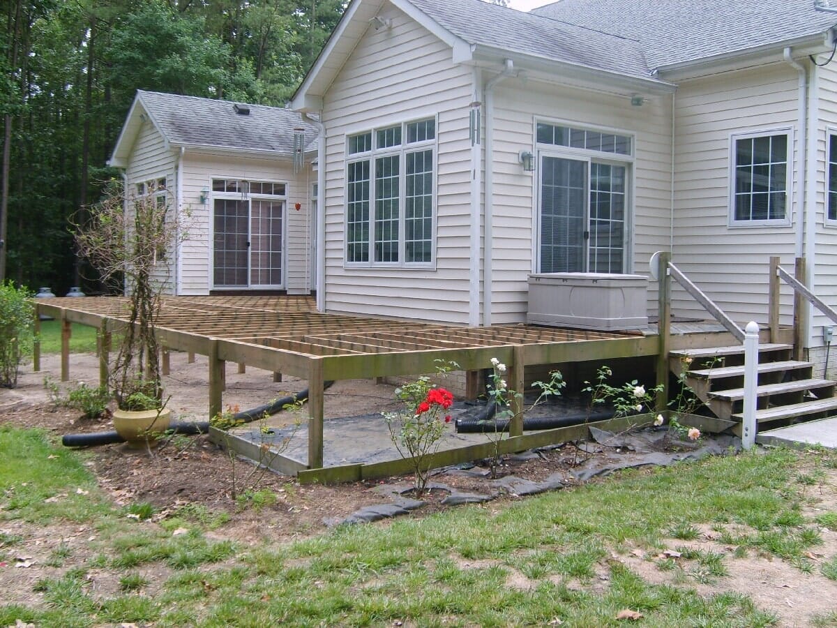 Decks And Patios Renovation #40 — Chester, VA — ARW Contracting, Inc.