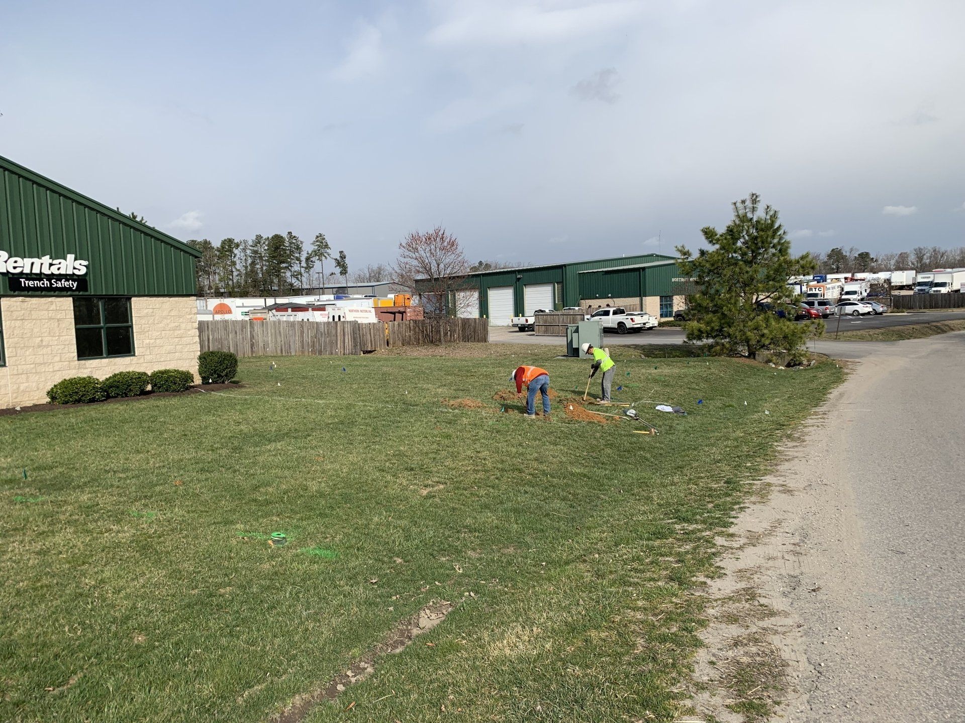 Before Renovating Parking Lot #7 — Chester, VA — ARW Contracting, Inc.