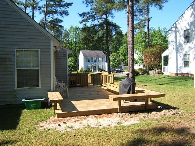 Decks And Patios Renovation #70 — Chester, VA — ARW Contracting, Inc.