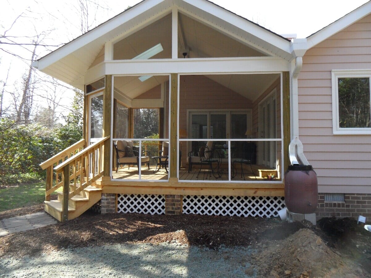 Residential Porch Renovation #9 — Chester, VA — ARW Contracting, Inc.