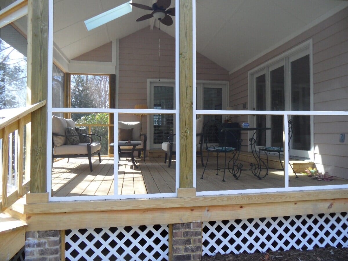 Residential Porch Renovation #10 — Chester, VA — ARW Contracting, Inc.