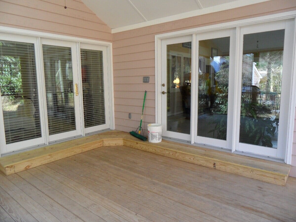 Residential Porch Renovation #20 — Chester, VA — ARW Contracting, Inc.