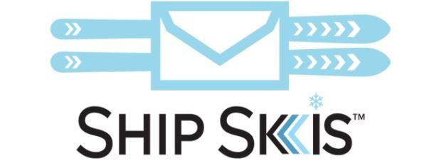 A logo for a company called ship skis