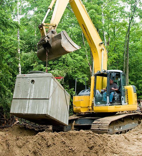 Septic Installation — Installing Septic Tank in Wrightstown, NJ Septic Installation — Installing Septic Tank in Wrightstown, NJ