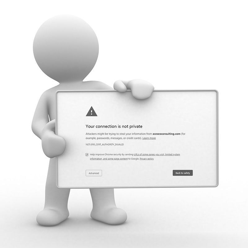 Site Not Secure Site Not Secure