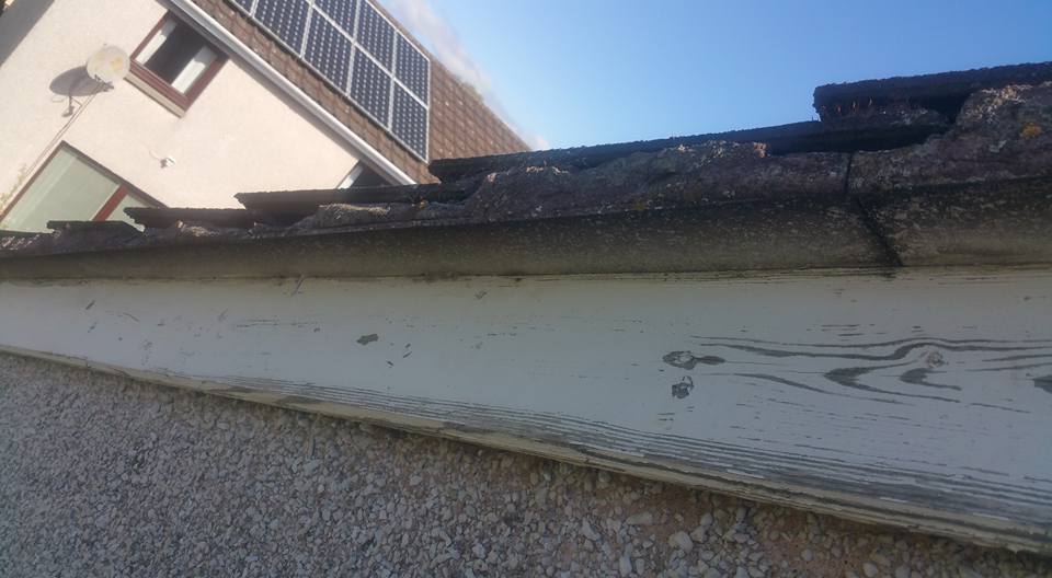 Guttering Before