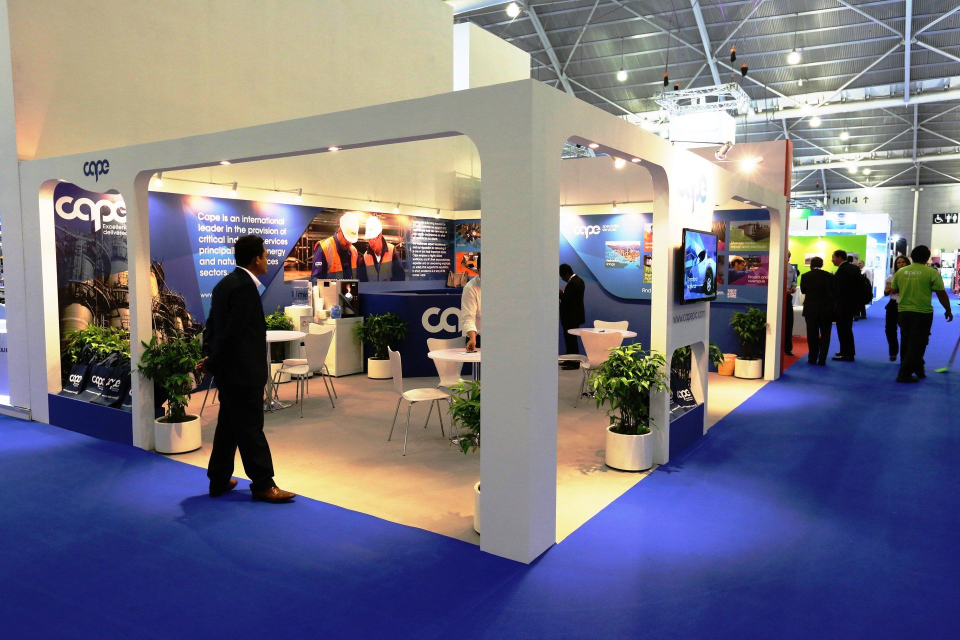 Cape @ Gastech 2015. Booth designed and built by Essential Global Fairs.