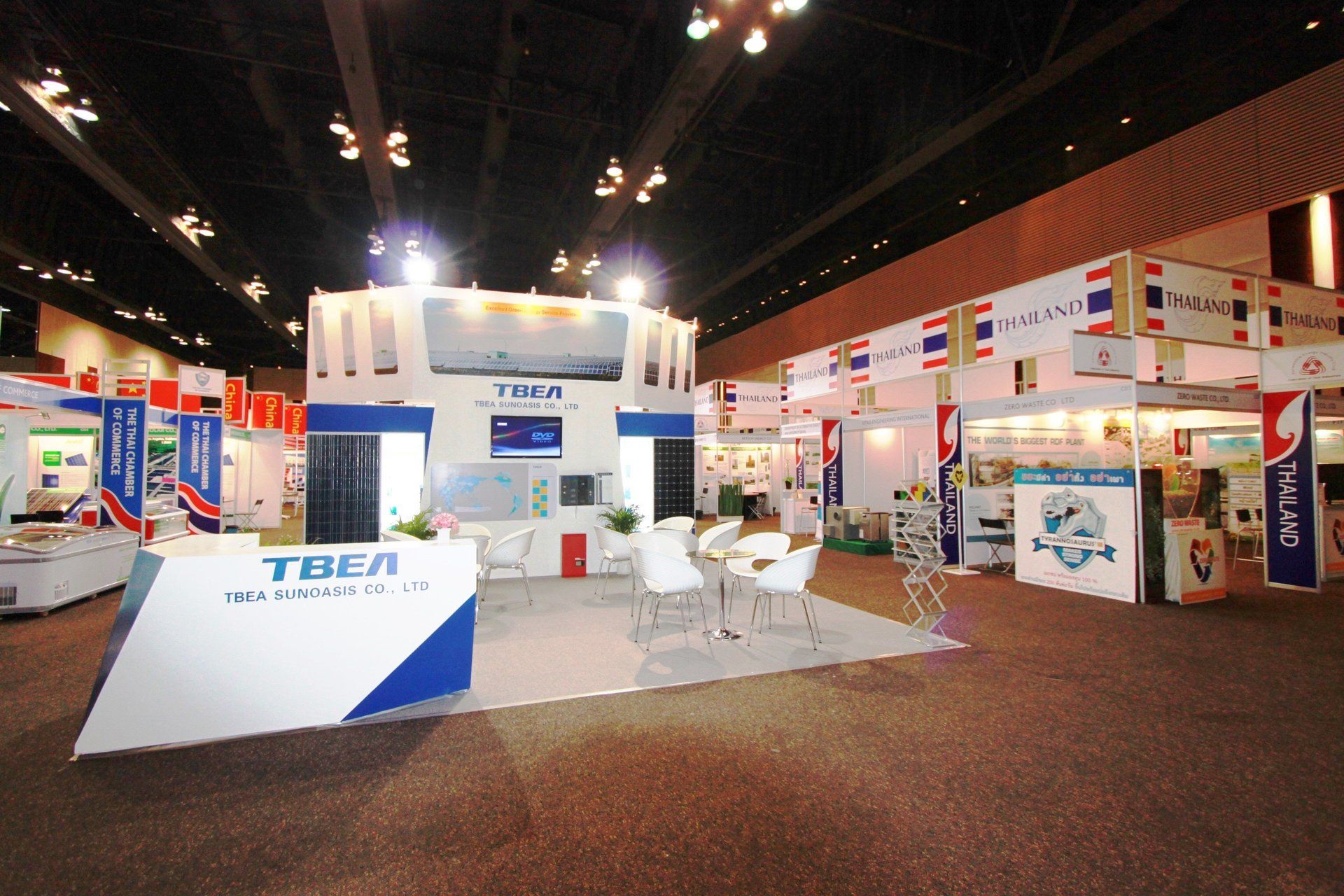 Carbon Forum Asia 2013 @ Thailand. Booth designed and built by Essential Global Fairs.