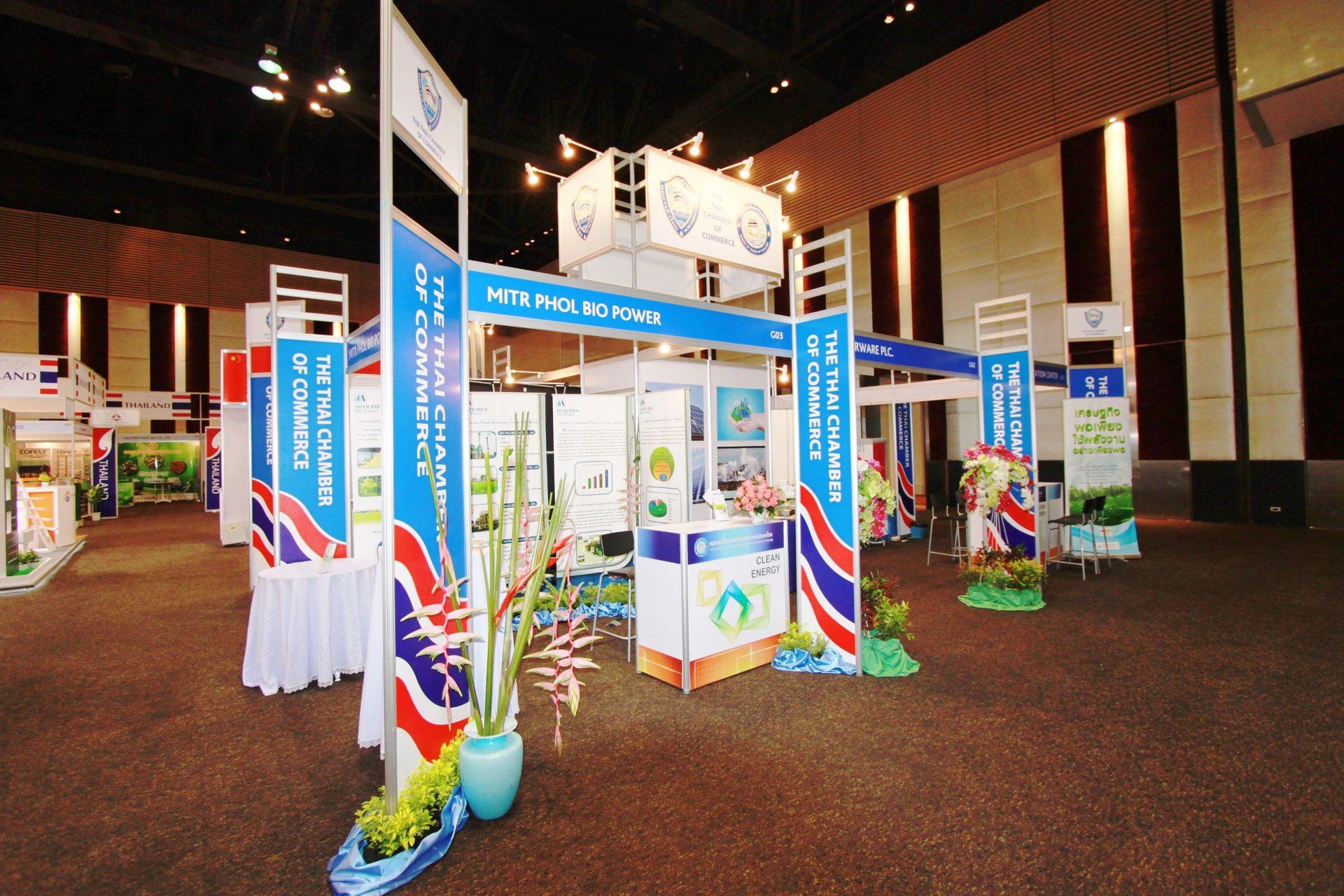 Carbon Forum Asia 2013 @ Thailand. Booth designed and built by Essential Global Fairs.