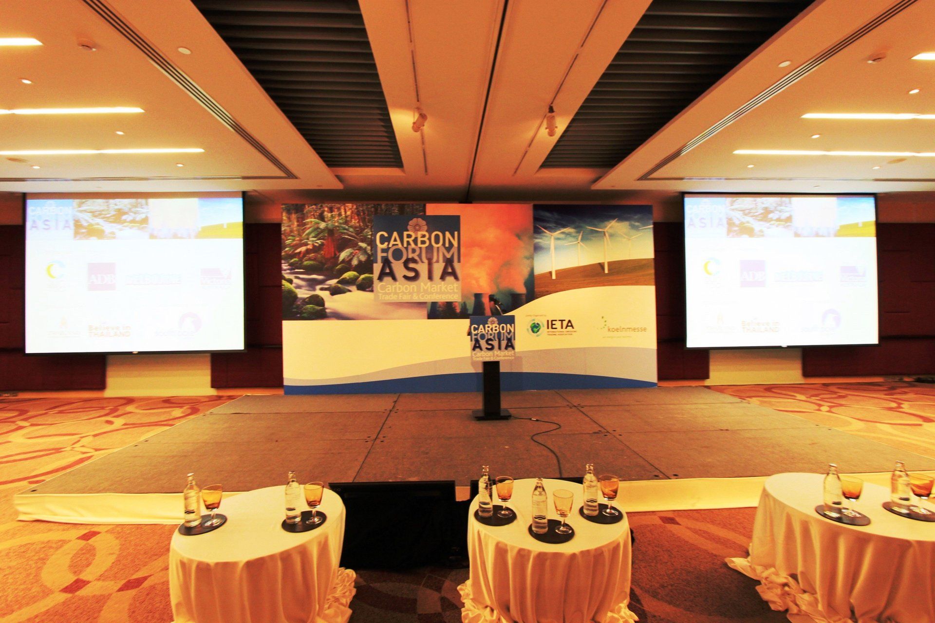 Koelnmesse GmbH @ Carbon Forum Asia 2012. Booth designed and built by Essential Global Fairs.