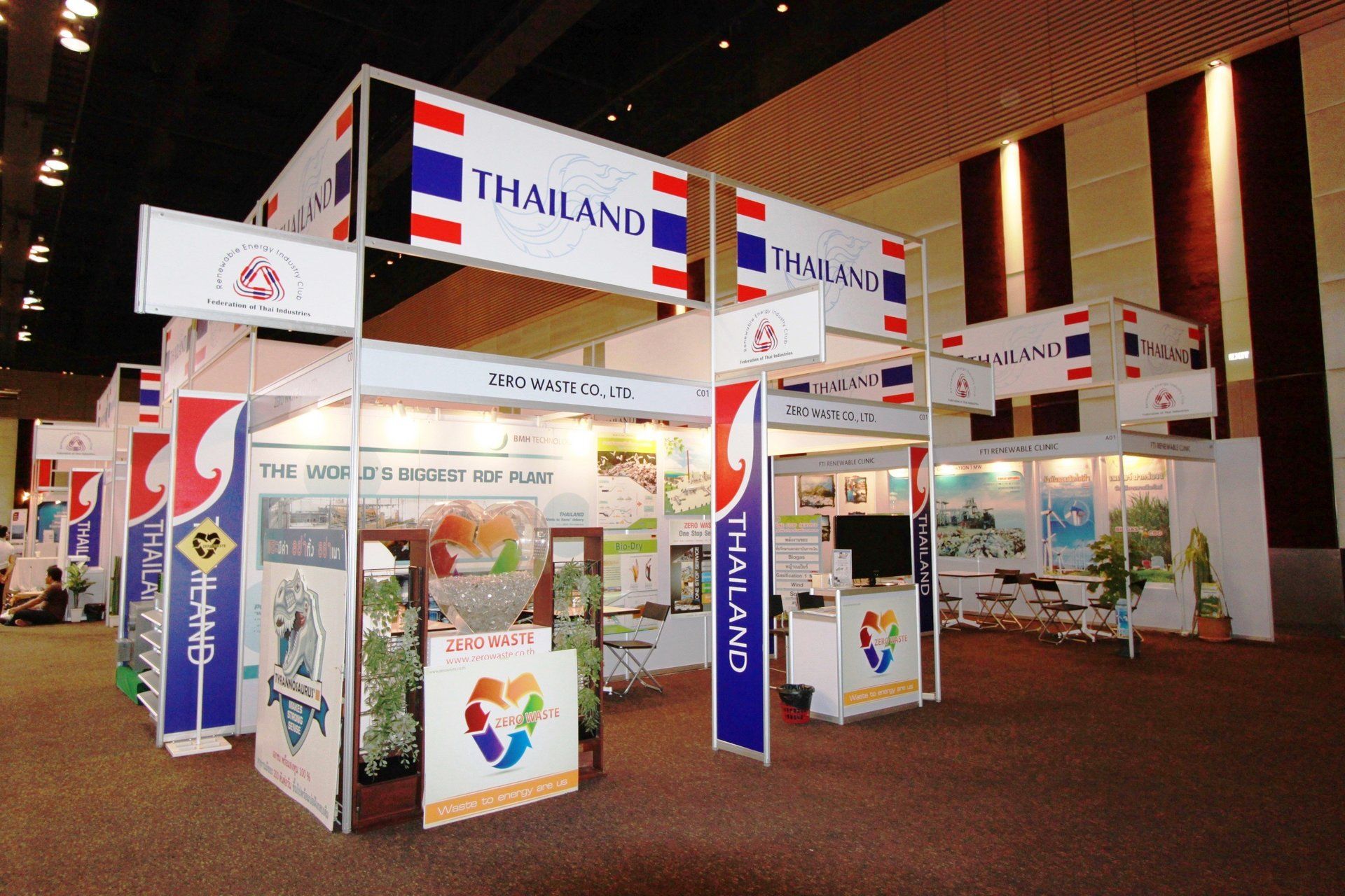 Carbon Forum Asia 2013 @ Thailand. Booth designed and built by Essential Global Fairs.