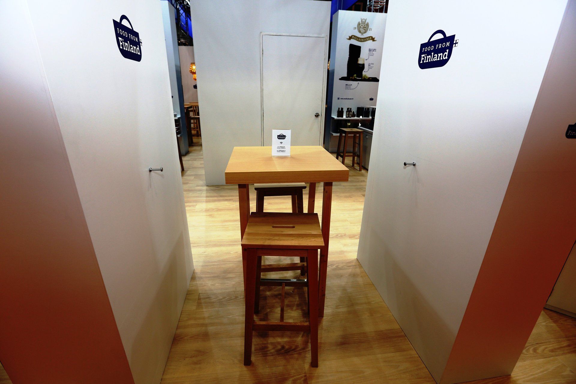 Finland Pavilion @ Foodex Japan 2016. Booth designed and built by Essential Global Fairs.