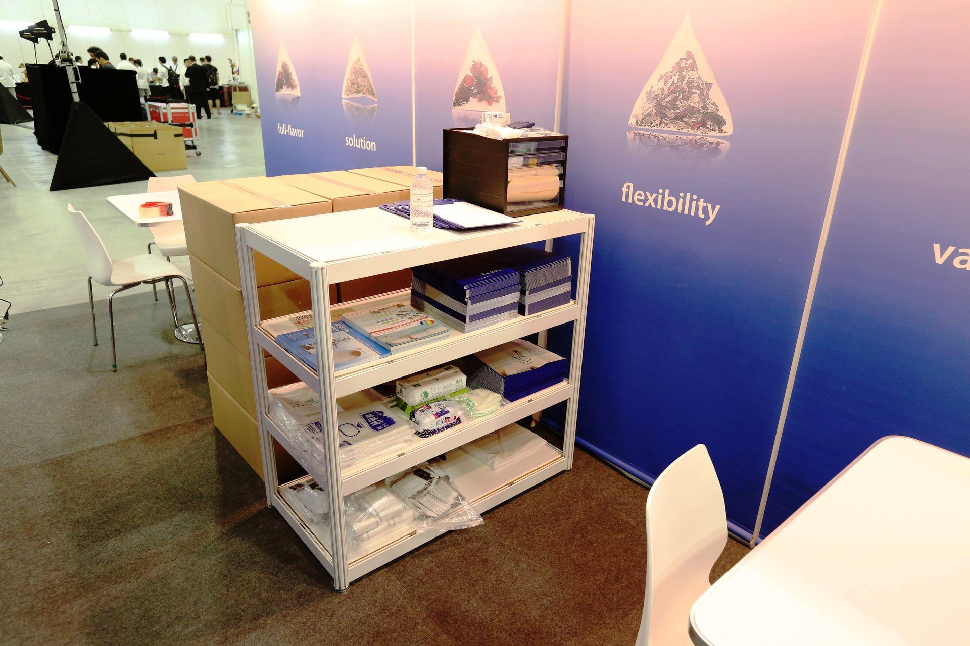 Fuso International @ Cafe Asia 2015. Booth designed and built by Essential Global Fairs.