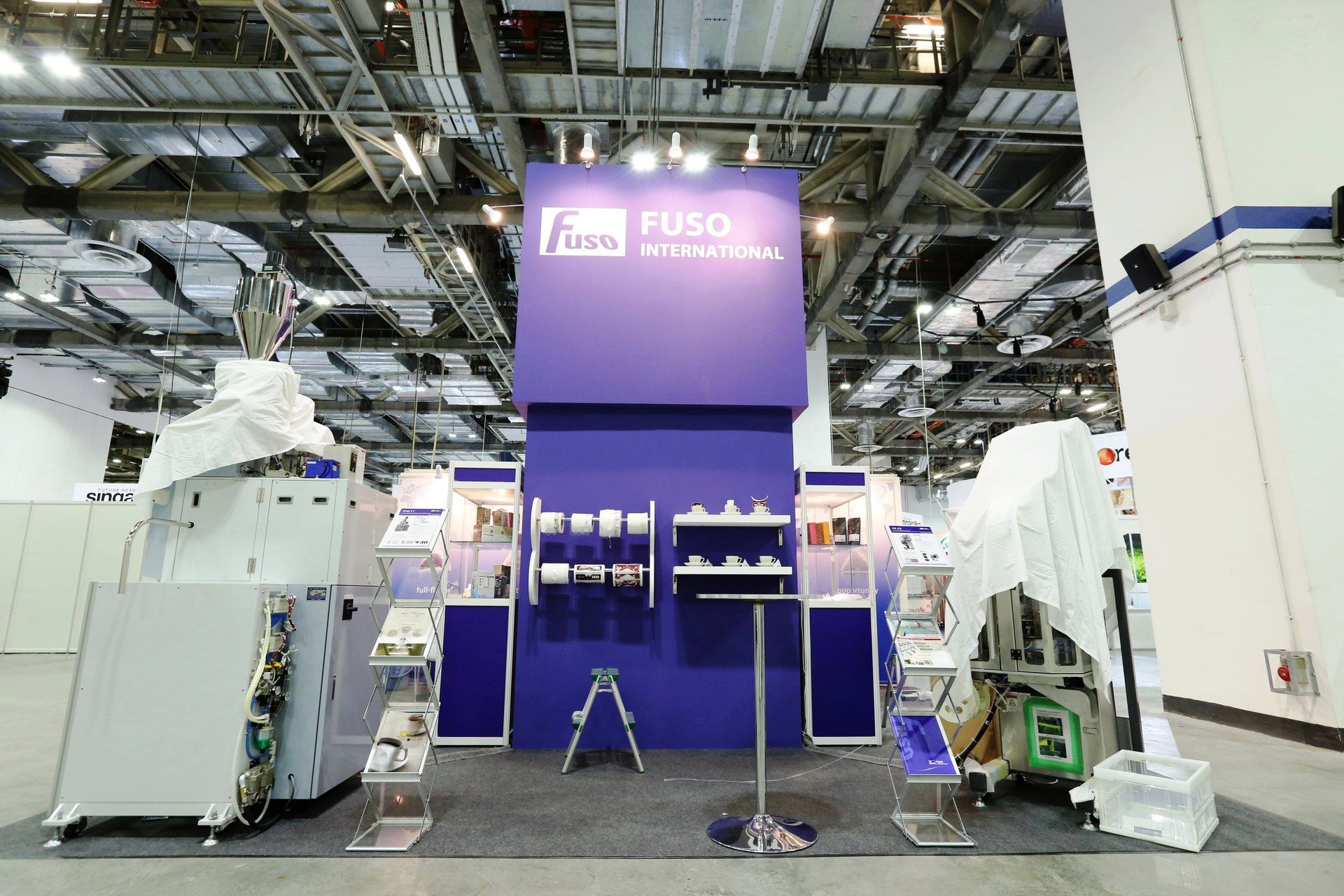 Fuso International @ Cafe Asia 2015. Booth designed and built by Essential Global Fairs.