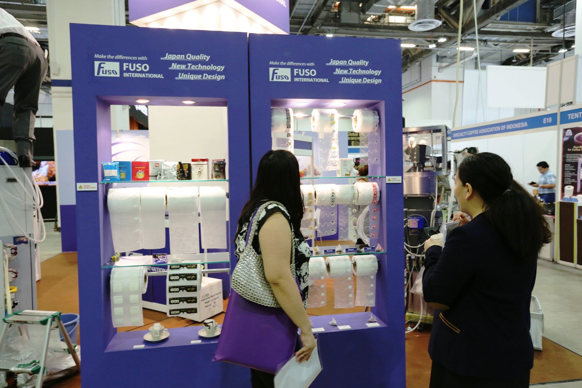 Fuso International @ Cafe Asia 2016. Booth designed and built by Essential Global Fairs.