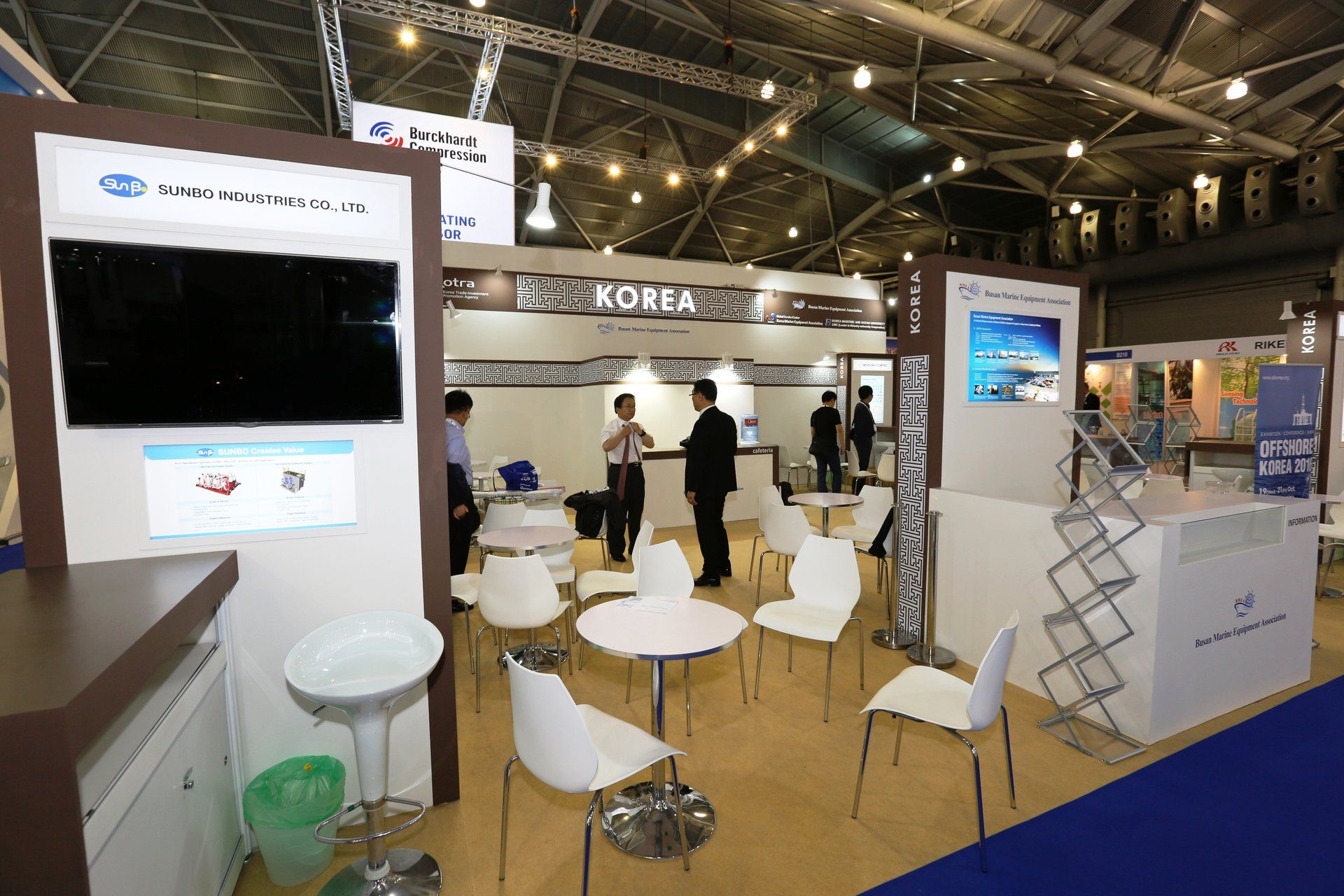 Korea Pavilion @ Gastech 2015. Booth designed and built by Essential Global Fairs.