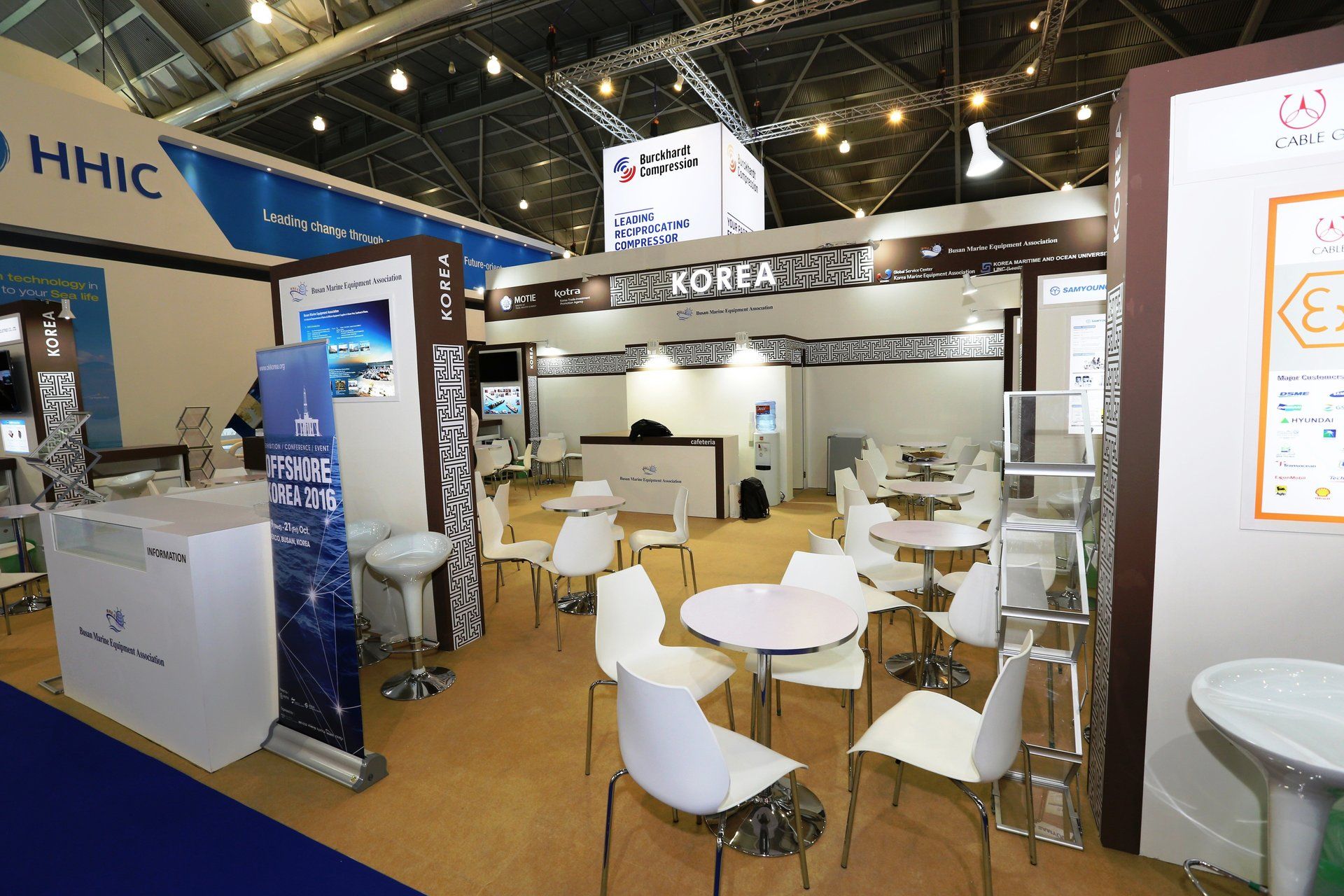 Korea Pavilion @ Gastech 2015. Booth designed and built by Essential Global Fairs.