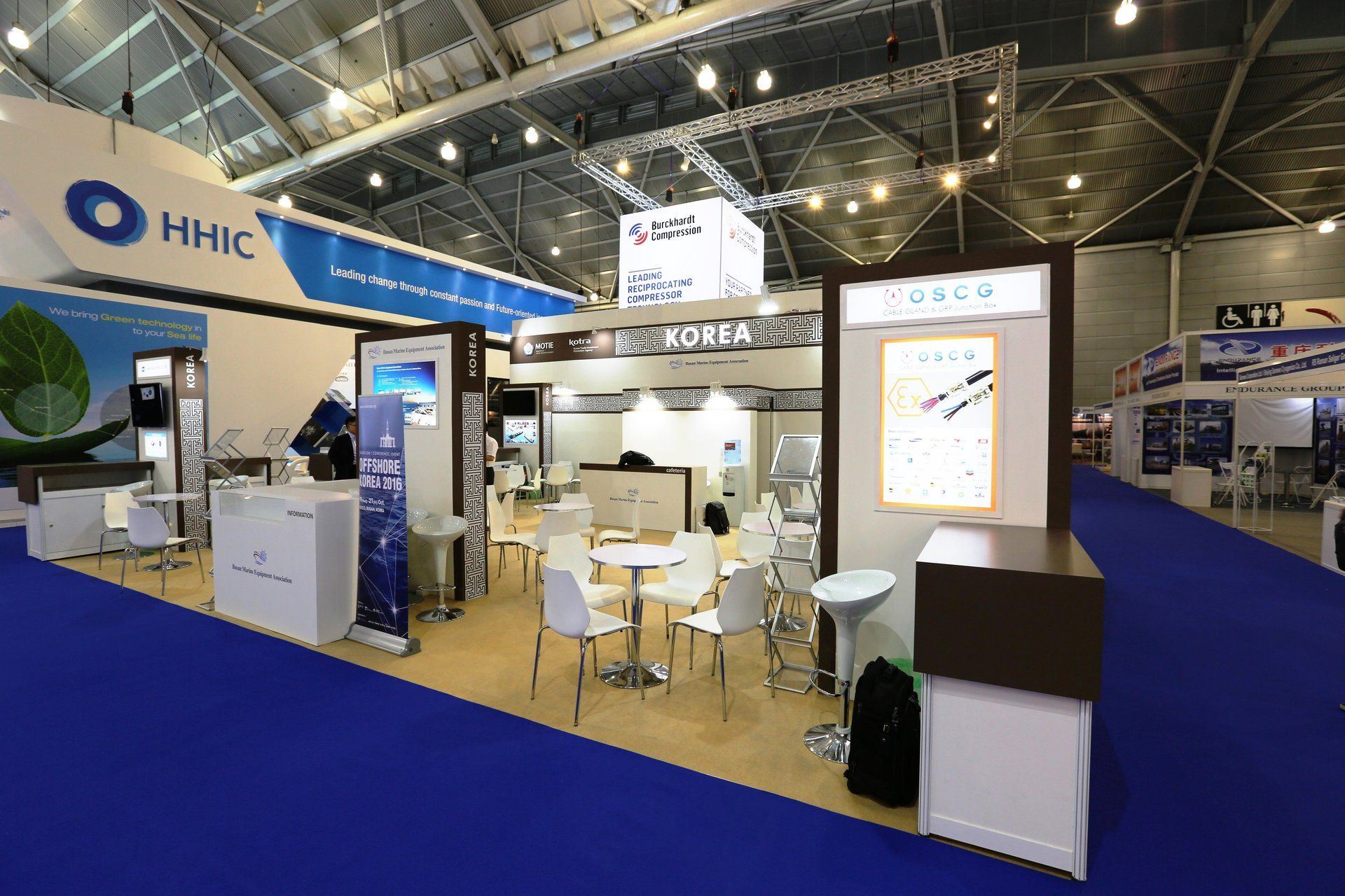 Korea Pavilion @ Gastech 2015. Booth designed and built by Essential Global Fairs.