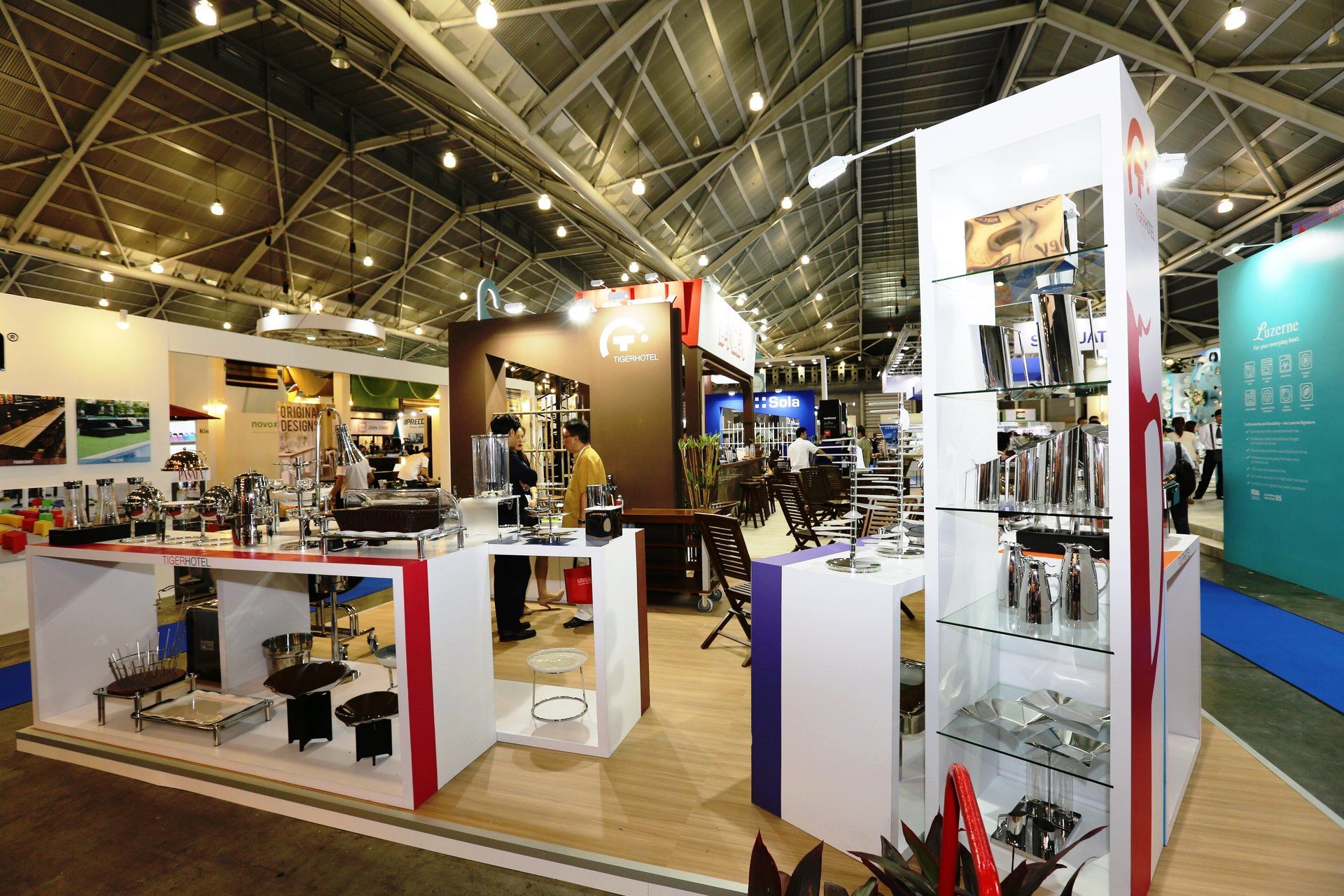 Landex @ Food & Hotel Asia 2016. Booth designed and built by Essential Global Fairs.