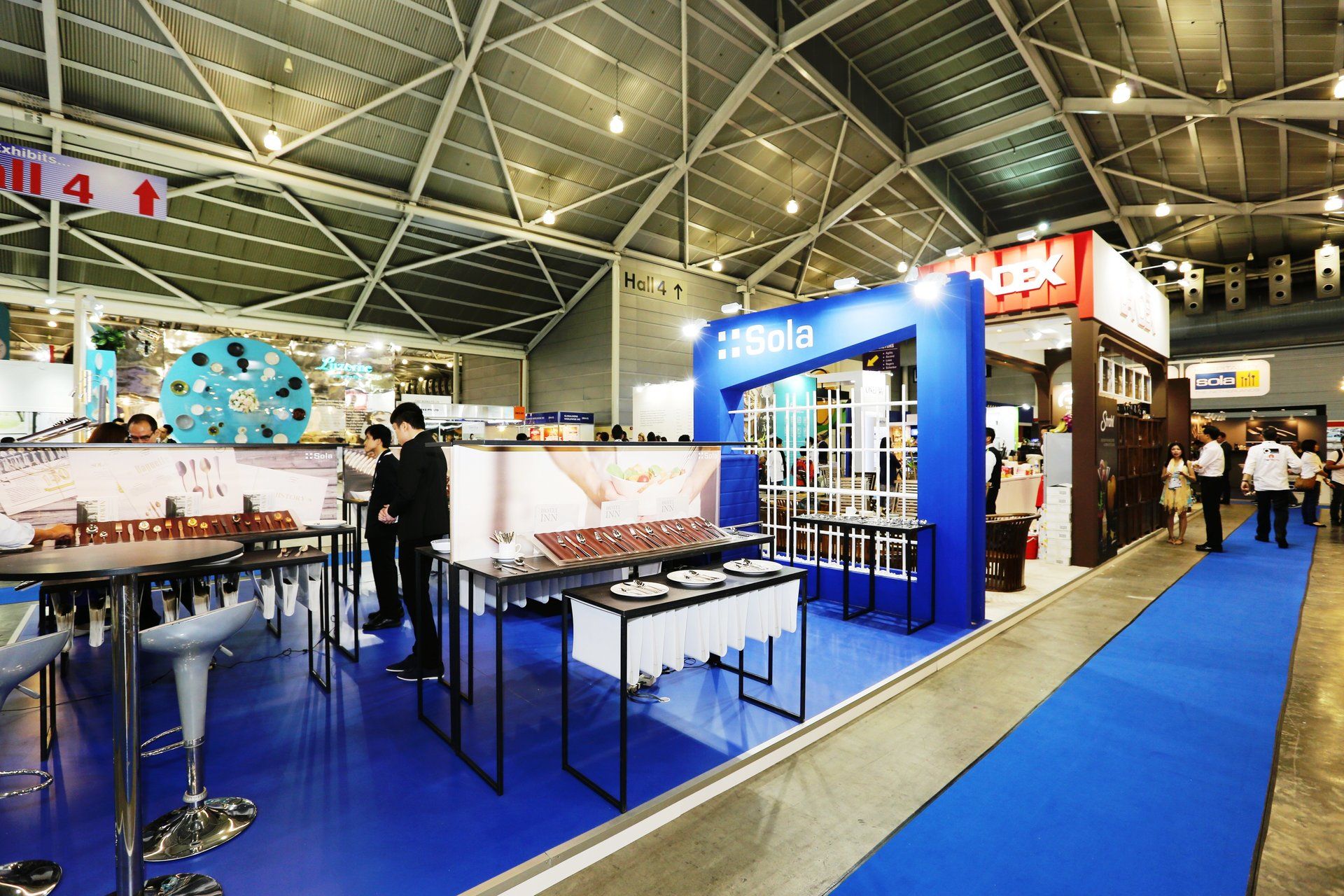 Landex @ Food & Hotel Asia 2016. Booth designed and built by Essential Global Fairs.