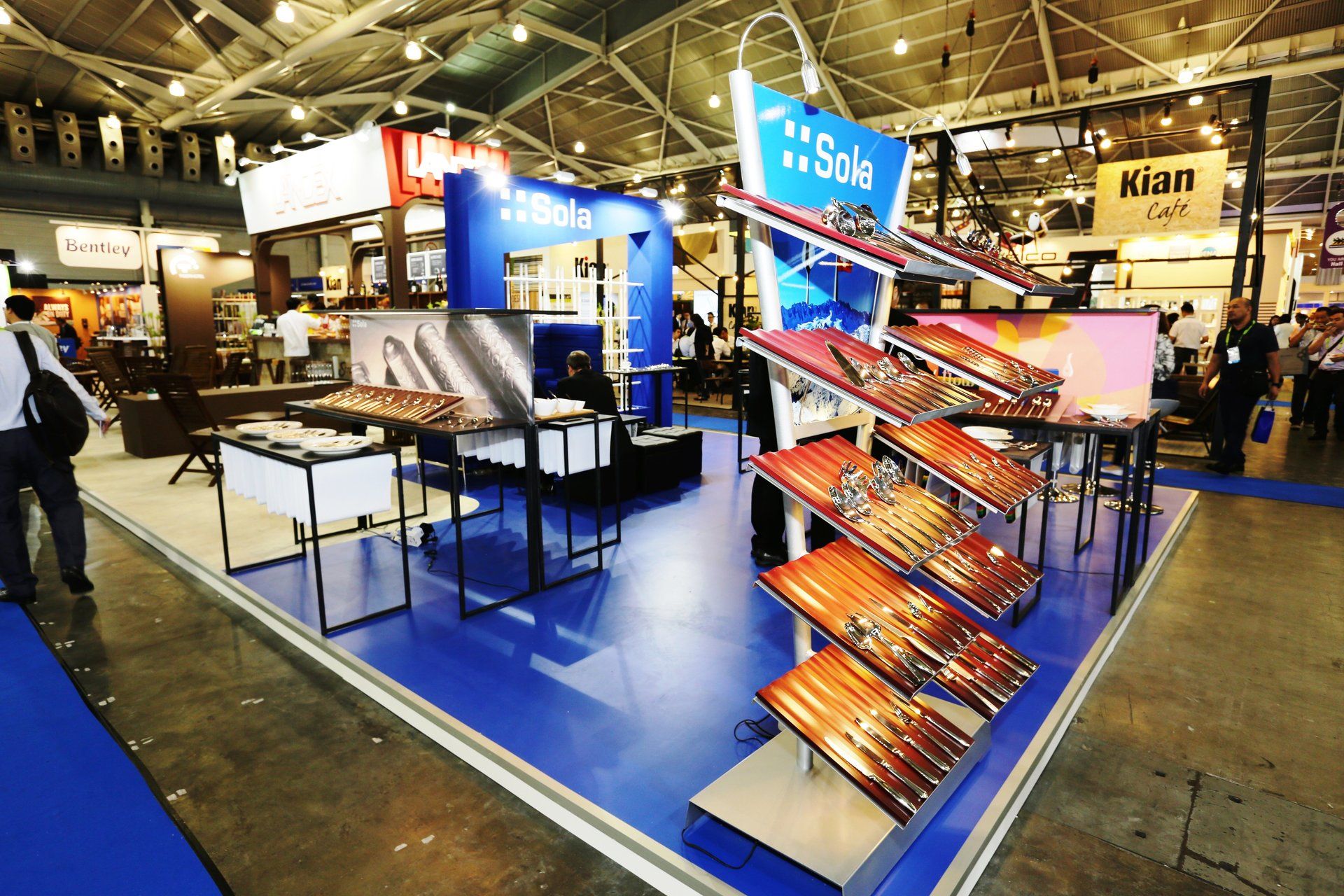 Landex @ Food & Hotel Asia 2016. Booth designed and built by Essential Global Fairs.