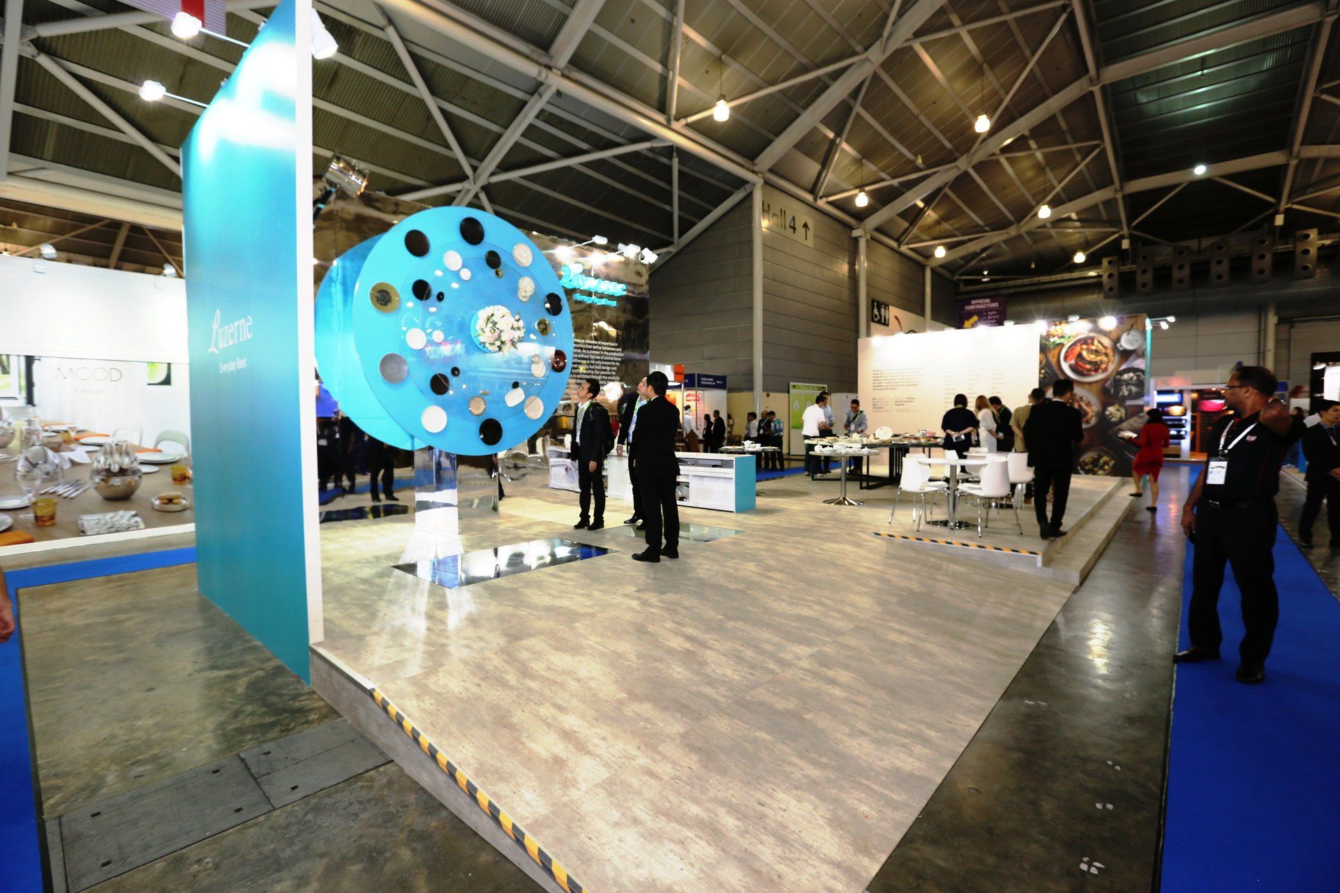 Luzerne @ Food & Hotel Asia 2016. Booth designed and built by Essential Global Fairs.