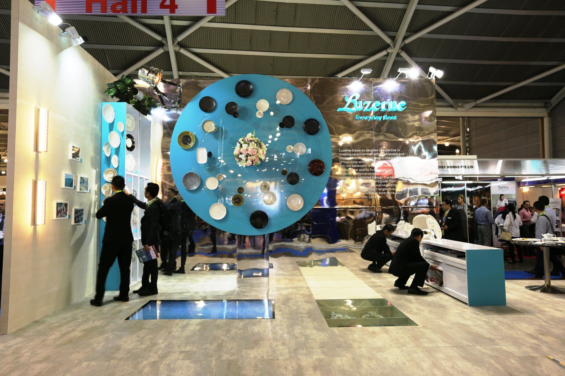Luzerne @ FHA 2016. Booth designed and built by Essential Global Fairs.