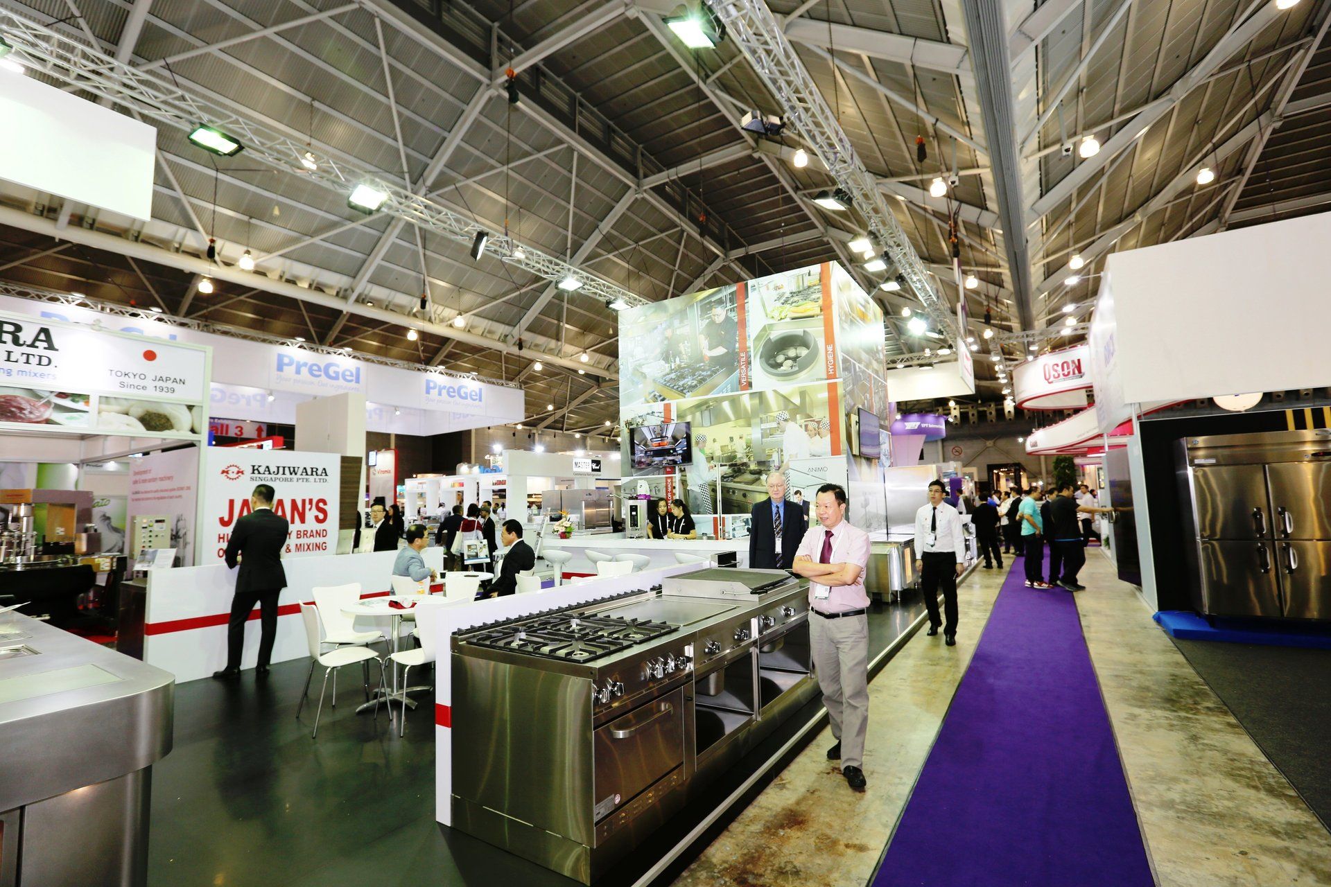 Nayati @ Food & Hotel Asia 2016. Booth designed and built by Essential Global Fairs.