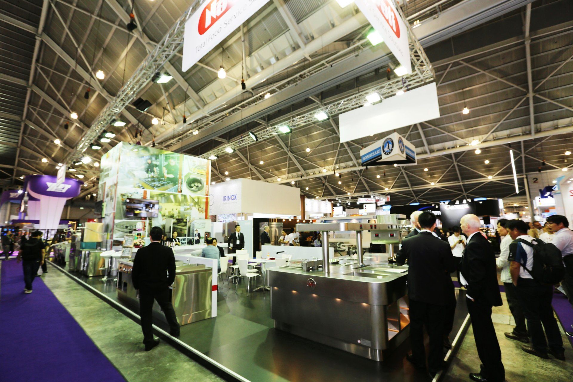 Nayati @ Food & Hotel Asia 2016. Booth designed and built by Essential Global Fairs.