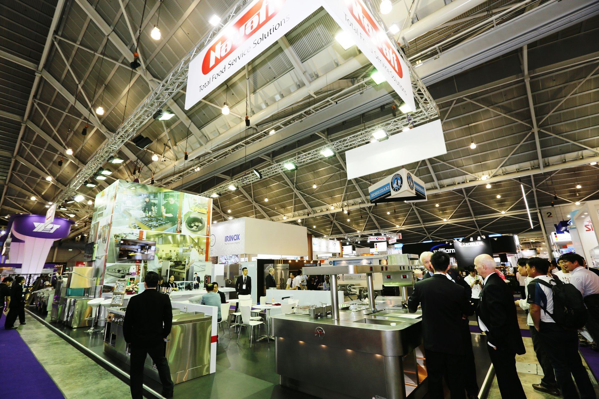 Nayati @ Food & Hotel Asia 2016. Booth designed and built by Essential Global Fairs.