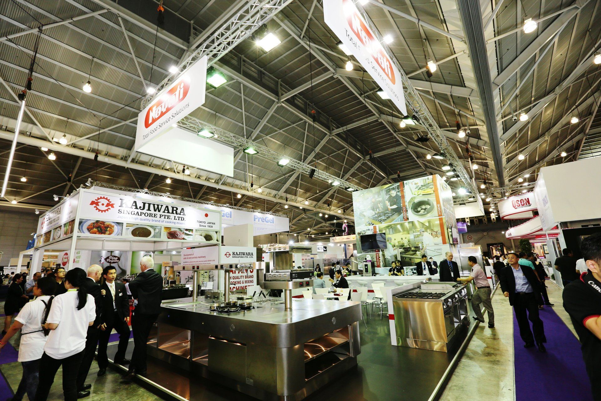 Nayati @ Food & Hotel Asia 2016. Booth designed and built by Essential Global Fairs.