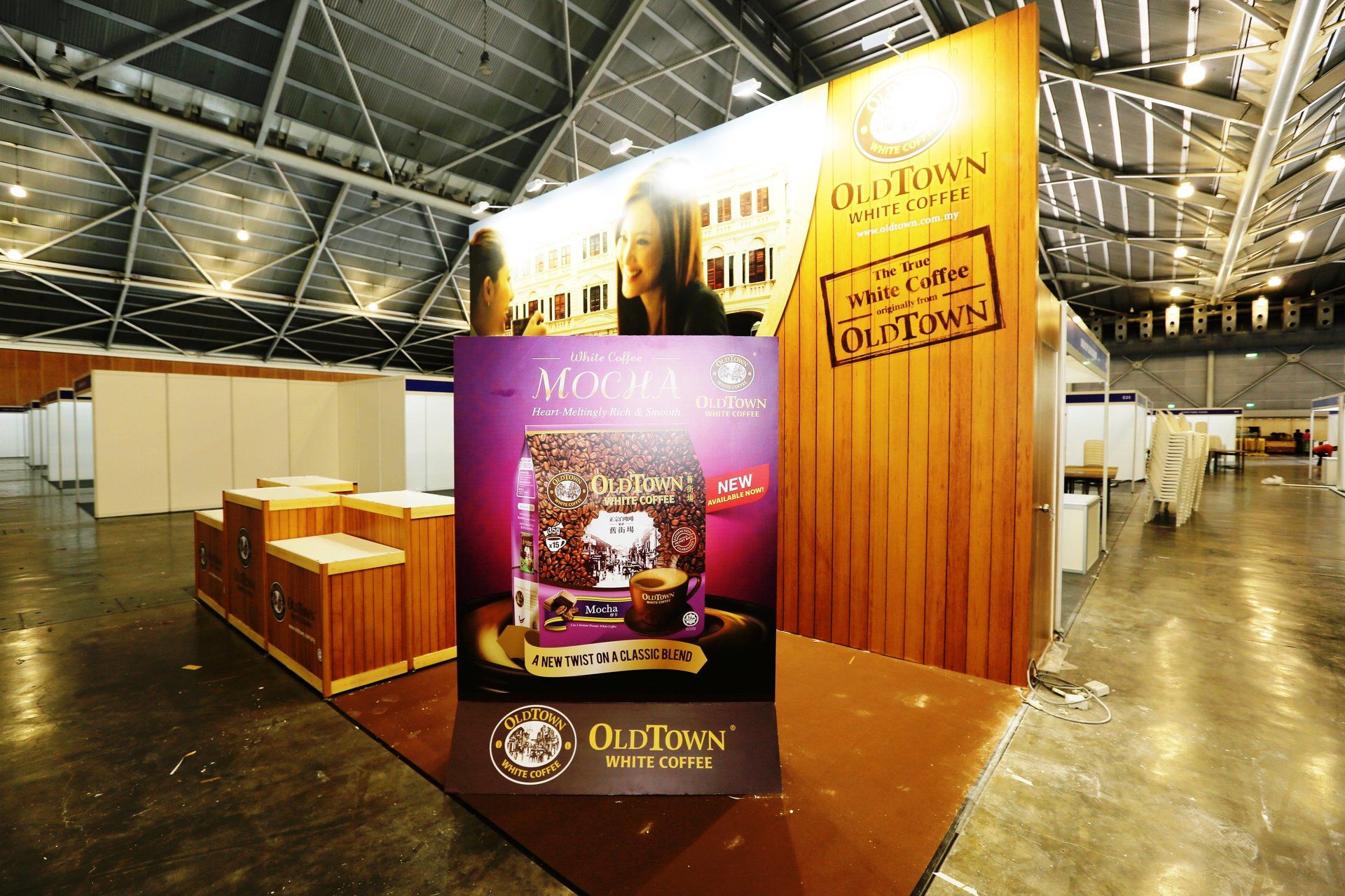 Oldtown Coffee @ World Food Fair 2016. Booth designed and built by Essential Global Fairs.