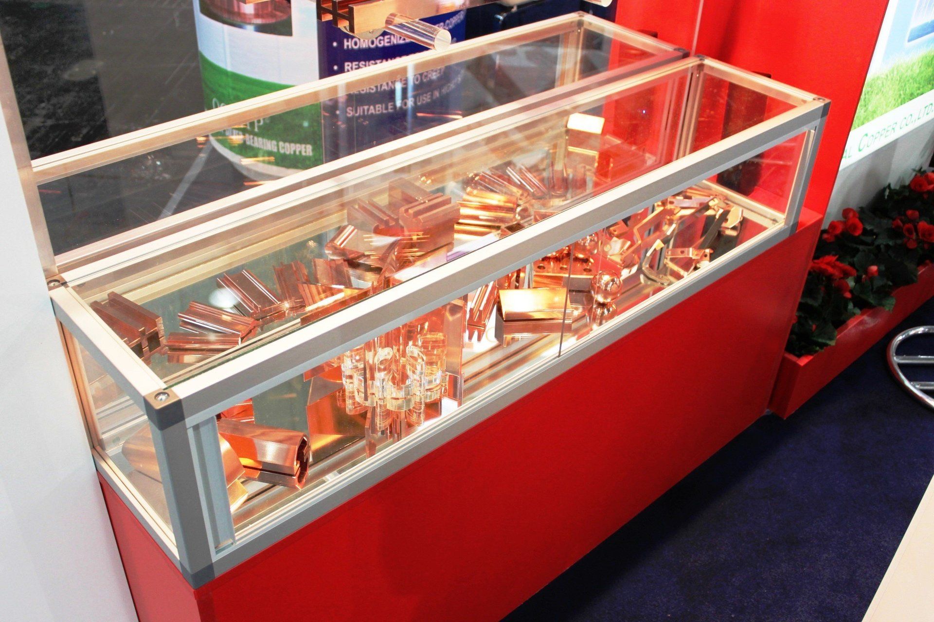 Oriental Copper @ Hannover Messe 2011. Booth designed and built by Essential Global Fairs.