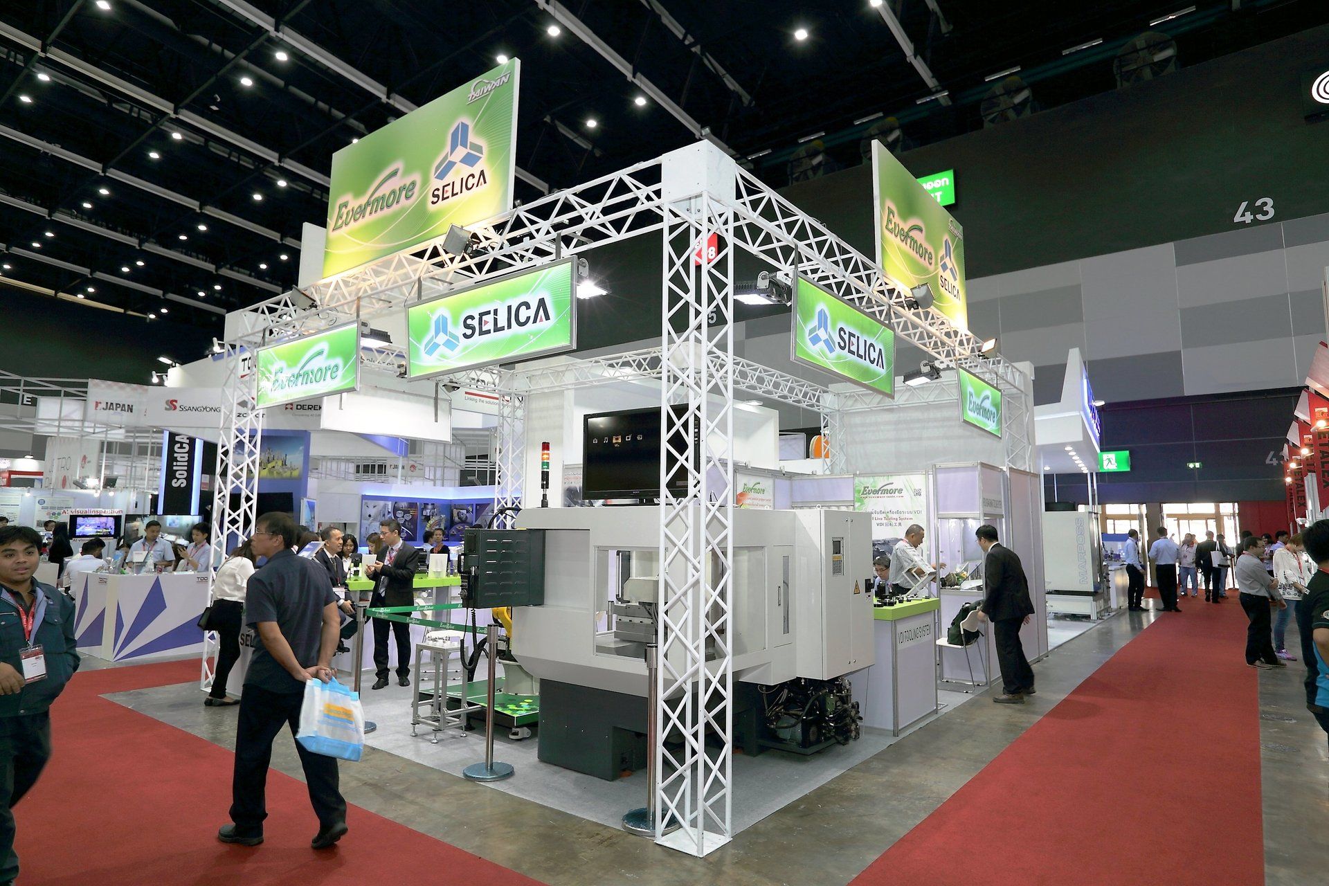 Taiwan Pavilion @ Metalex 2017. Booth designed and built by Essential Global Fairs.