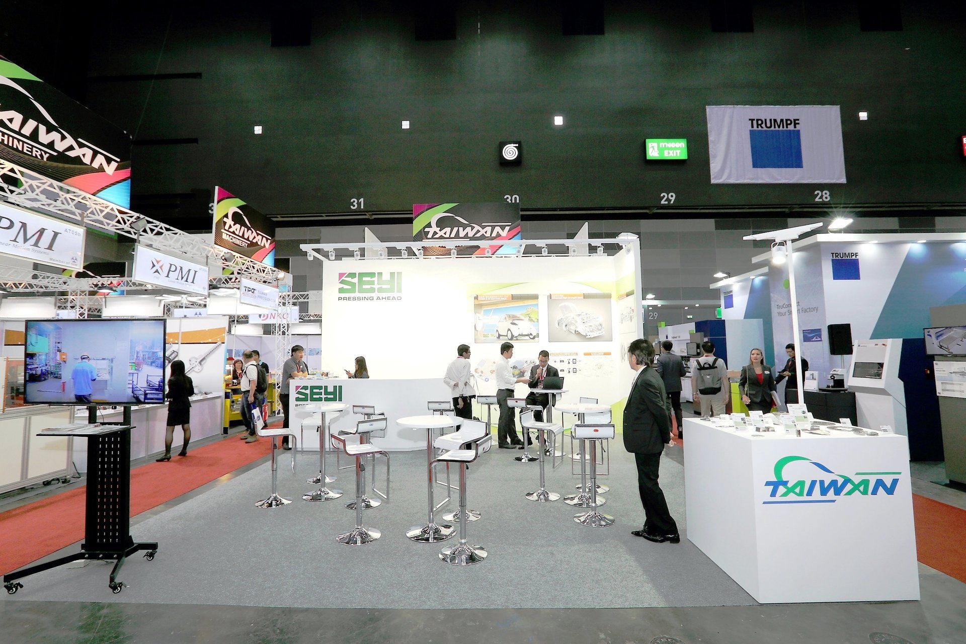 Taiwan Pavilion @ Metalex 2017. Booth designed and built by Essential Global Fairs.