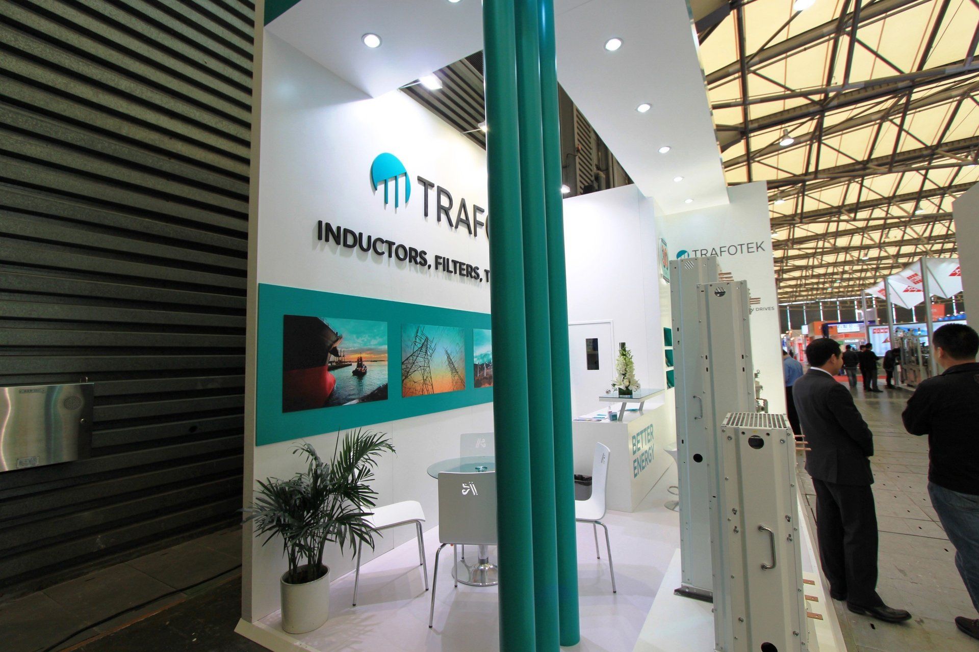 Trafotek @ China International Industry Fair 2013. Booth designed and built by Essential Global Fairs.