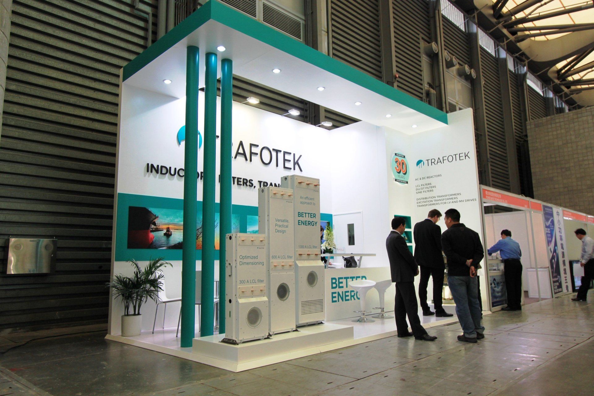 Trafotek @ China International Industry Fair 2013. Booth designed and built by Essential Global Fairs.