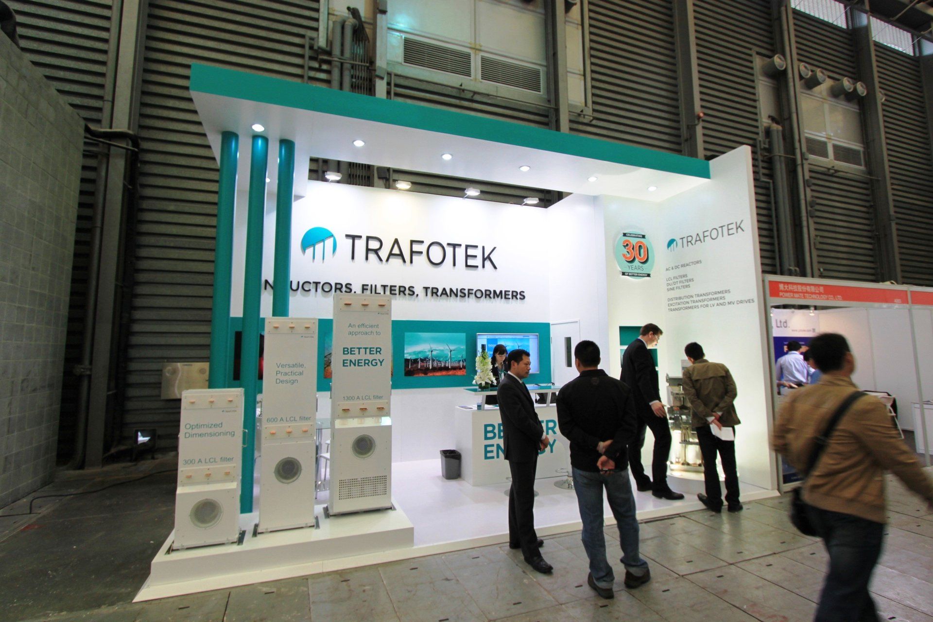 Trafotek @ China International Industry Fair 2013. Booth designed and built by Essential Global Fairs.