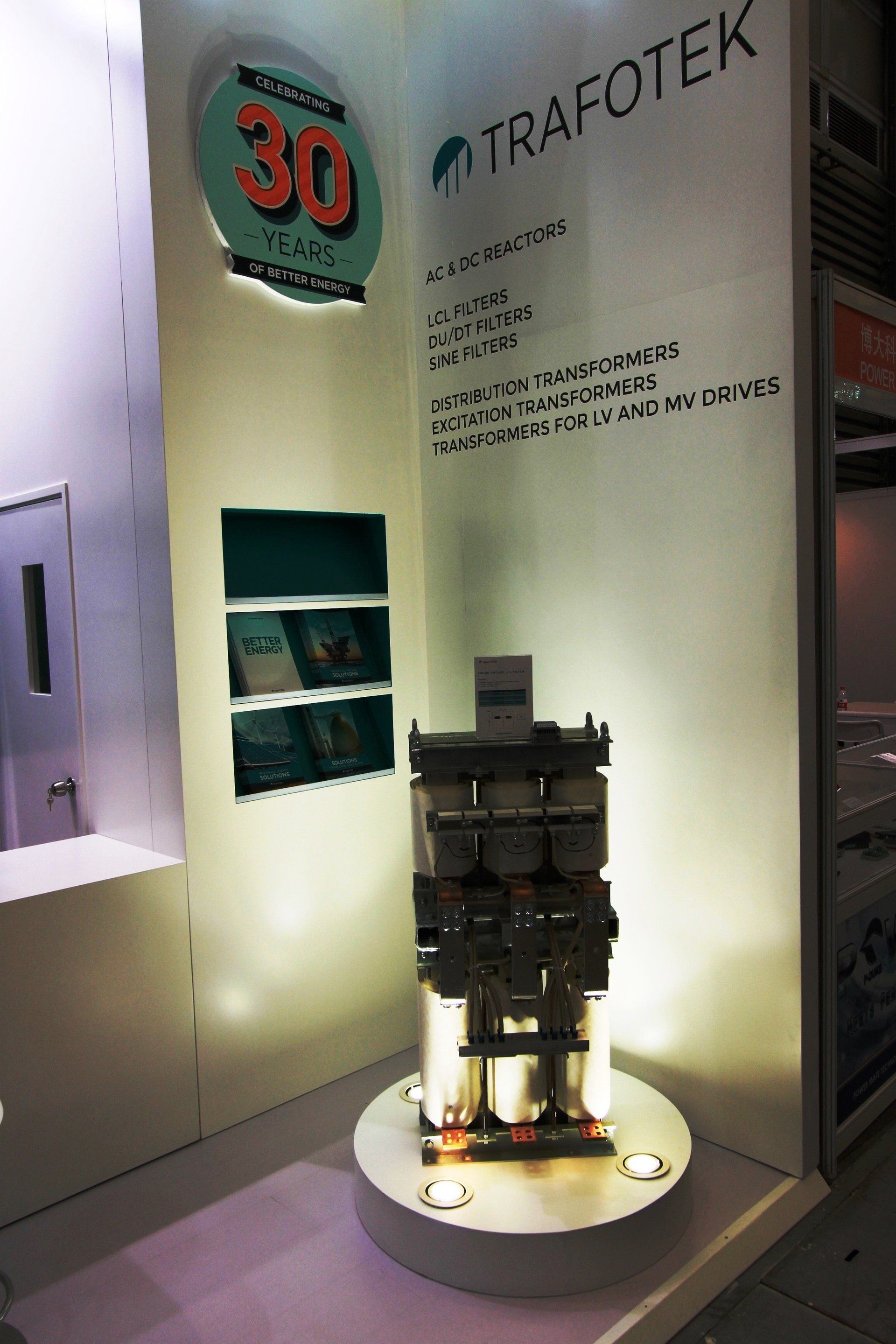 Trafotek @ China International Industry Fair 2013. Booth designed and built by Essential Global Fairs.